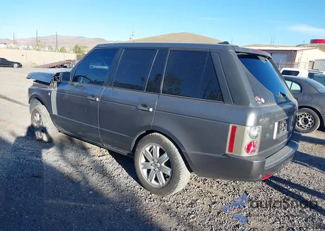 2007 Land Rover Range Rover Hse from USA, damaged, VIN SALME15487A244609